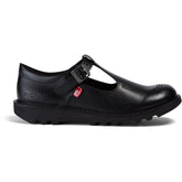 Kickers Kick T-Bar Leather Junior Shoes Kickers